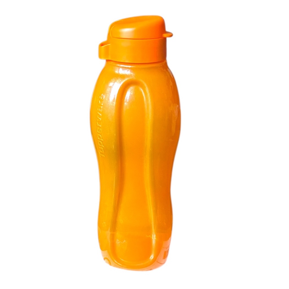Tupperware Bright Orange Water Bottle